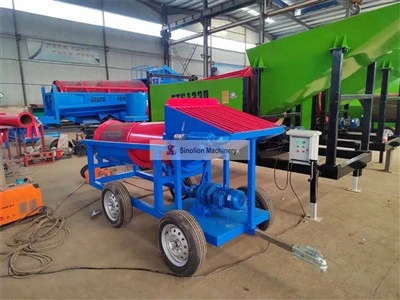 Alluvial Mobile Gold Trommel Small